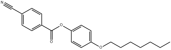 4-Cyanobenzoic acid 4-(heptyloxy)phenyl ester|