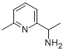 1-(6-甲基吡啶-2-基)乙胺, 58088-67-8, 结构式