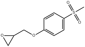 [[p-(methylsulphonyl)phenoxy]methyl]oxirane,58090-28-1,结构式