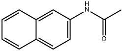 N-(2-ナフチル)アセトアミド 化学構造式