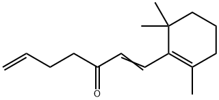 1-(2,6,6-trimethyl-1-cyclohexen-1-yl)hepta-1,6-dien-3-one Structure