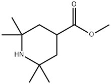 4-Piperidinecarboxylic acid, 2,2,6,6-tetramethyl-, methyl ester Struktur