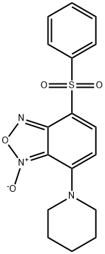 4-(Phenylsulfonyl)-7-(1-piperidinyl)benzofurazane 1-oxide|