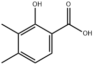 2-HYDROXY-3,4-DIMETHYL-BENZOIC ACID 化学構造式