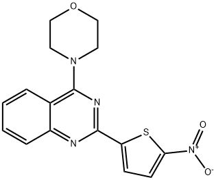 58139-48-3 4-MORPHOLINO-2-(5-NITRO-2-THIENYL)QUINAZOLINE