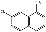 3-氯-5-氨基异喹啉, 58142-49-7, 结构式