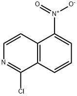 1-chloro-5-nitro-isoquinoline Structure