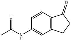 N1-(1-OXO-2,3-DIHYDRO-1H-INDEN-5-YL)ACETAMIDE Struktur