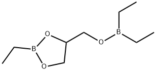 Diethyl[[(2-ethyl-1,3,2-dioxaborolan-4-yl)methyl]oxy]borane,58163-56-7,结构式