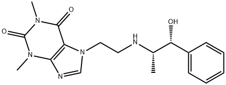 Cafedrine Structure