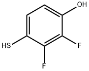 Phenol, 2,3-difluoro-4-mercapto- (9CI) 化学構造式