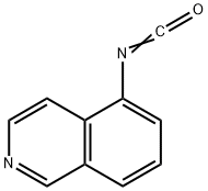 Isoquinoline, 5-isocyanato- (9CI) 结构式