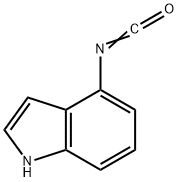 4-异氰酸基-1H-吲哚, 581812-74-0, 结构式