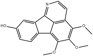 4,5,6-Trimethoxyindeno[1,2,3-ij]isoquinolin-9-ol Struktur