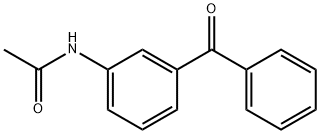 N-(3-Benzoylphenyl)acetamide Structure