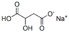 sodium hydrogen malate Struktur