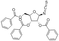 2 3 5-TRI-O-BENZOYL-BETA-D-RIBOFURANOSYL Structure