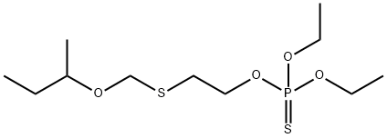 5823-11-0 Thiophosphoric acid O,O-diethyl O-[2-[(sec-butoxymethyl)thio]ethyl] ester