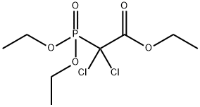 2,2-二氯-2-膦酰基乙酸三乙酯, 5823-12-1, 结构式