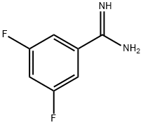 3,5-二氟苯甲脒,582307-06-0,结构式