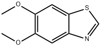 Benzothiazole, 5,6-dimethoxy- (9CI) Structure