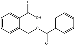 2-(BENZOYLOXYMETHYL)BENZOIC ACID Struktur