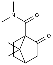 N,N,7,7-Tetramethyl-2-oxo-1-norbornanecarboxamide,58256-35-2,结构式