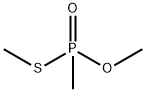 メチルチオホスホン酸O,S-ジメチル 化学構造式