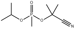 DIISOPROPYL CYANOMETHYLPHOSPHONATE, 97 Struktur