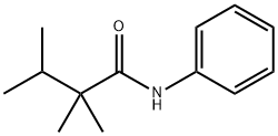2,2,3-trimethyl-N-phenyl-butanamide 化学構造式