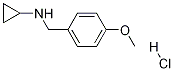 CYCLOPROPYL(4-METHOXYPHENYL)METHYLAMINE-HCl Struktur