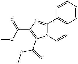 Imidazo[2,1-a]isoquinoline-2,3-dicarboxylic acid dimethyl ester,58275-55-1,结构式