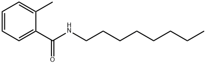 2-Methyl-N-octylbenzamide,58278-19-6,结构式