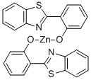 Bis[2-(2-benzothiazoly)phenolato]zinc(II) Struktur
