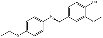 Phenol, 4-[[(4-ethoxyphenyl)imino]methyl]-2-methoxy-