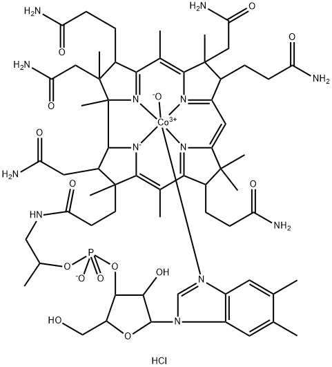 盐酸羟钴胺, 58288-50-9, 结构式