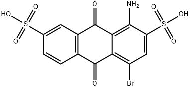 1-amino-4-bromo-9,10-dioxo-9,10-dihydroanthracene-2,7-disulfonic acid