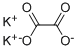 Potassium oxalate Structure