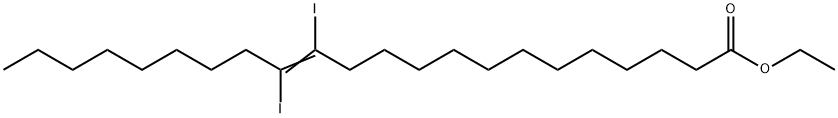 ethyl 13,14-diiododocos-13-enoate 结构式