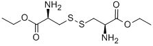 3,3'-ジチオビス[(2R)-2-アミノプロピオン酸エチル] 化学構造式