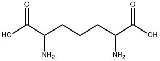 2,6-二氨基庚二酸,583-93-7,结构式