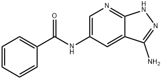 583039-83-2 Benzamide, N-(3-amino-1H-pyrazolo[3,4-b]pyridin-5-yl)- (9CI)