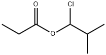 丙酸-1-氯异丁酯, 58304-65-7, 结构式