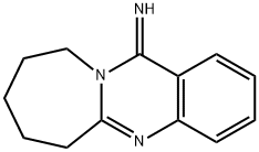 7,8,9,10-TETRAHYDRO-6H-AZEPINO[2,1-B]QUINAZOLIN-12-YLIDENEAMINE Struktur