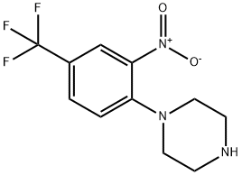 N-[2-NITRO-4-(TRIFLUOROMETHYL)PHENYL]PIPERAZINE
