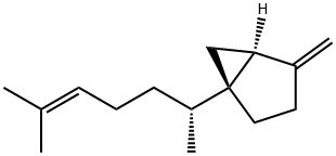1-(1,5-Dimethyl-4-hexenyl)-4-methylenebicyclo[3.1.0]hexane,58319-04-3,结构式
