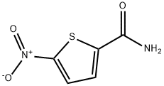 5-硝基噻吩-2-甲酰胺 结构式