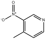 3-硝基-4-甲基吡啶,5832-44-0,结构式
