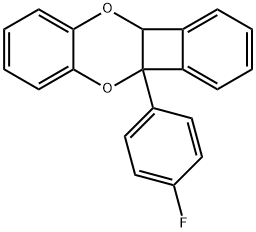 58330-09-9 4b-(4-Fluorophenyl)-4b,10a-dihydrobenzo[b]benzo[3,4]cyclobuta[1,2-e][1,4]dioxin