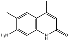 7-AMINO-4,6-DIMETHYL-QUINOLIN-2-OL Structure